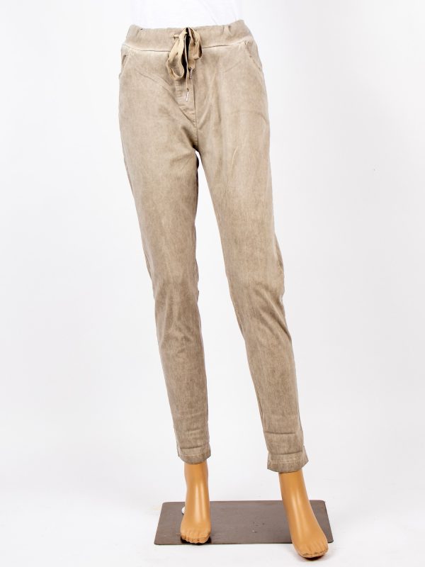 PANTALONE ELASTICIZZATO - ( MODELLI GIA' SUPER VENDUTI ) - NUOVO LAVAGGIO EFFETTO VINTAGE - immagine 4