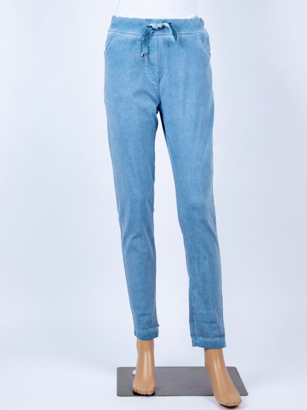 PANTALONE ELASTICIZZATO - ( MODELLI GIA' SUPER VENDUTI ) - NUOVO LAVAGGIO EFFETTO VINTAGE - immagine 8