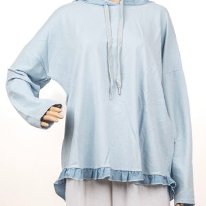 FELPA CON CAPPUCCIO – ( MODELLI GIA’ SUPER VENDUTI ) – NUOVO LAVAGGIO EFFETTO VINTAGE