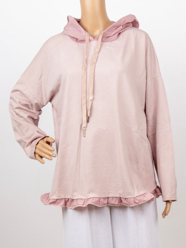 FELPA CON CAPPUCCIO - ( MODELLI GIA' SUPER VENDUTI ) - NUOVO LAVAGGIO EFFETTO VINTAGE - immagine 15