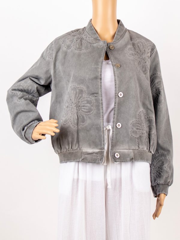 GIACCA RICAMATA - ( MODELLI GIA' SUPER VENDUTI ) - NUOVO LAVAGGIO EFFETTO VINTAGE - immagine 5