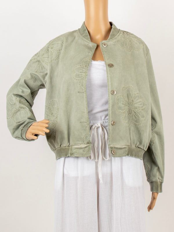 GIACCA RICAMATA - ( MODELLI GIA' SUPER VENDUTI ) - NUOVO LAVAGGIO EFFETTO VINTAGE