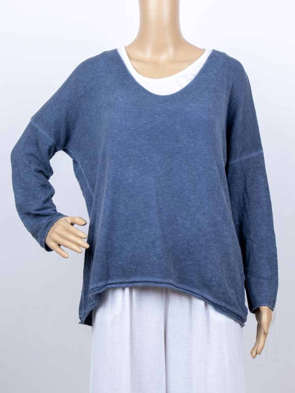 MAGLIA MORBIDA E CANOTTA - ( MODELLI GIA' SUPER VENDUTI ) – NUOVO LAVAGGIO EFFETTO VINTAGE - immagine 9