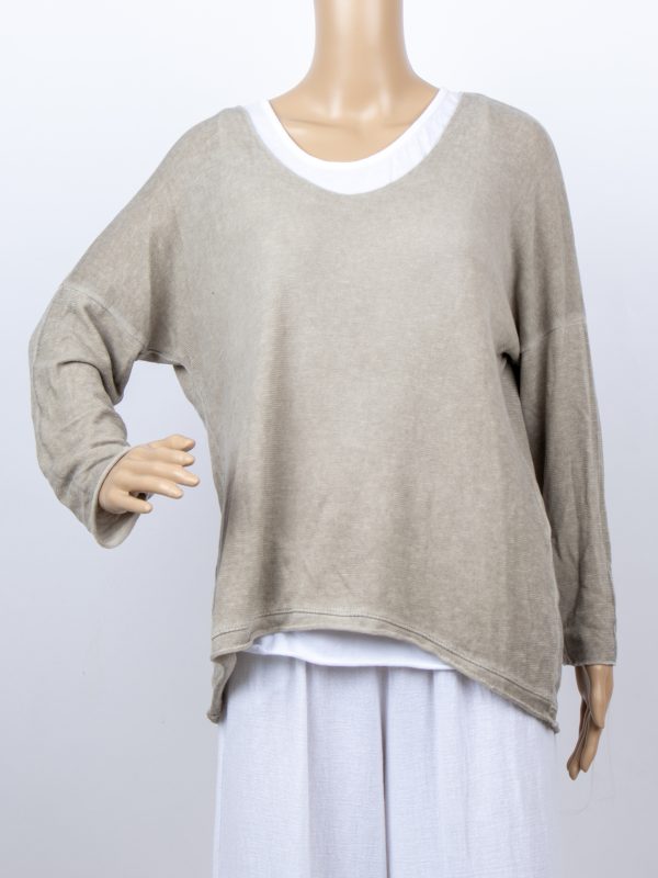 MAGLIA MORBIDA E CANOTTA - ( MODELLI GIA' SUPER VENDUTI ) – NUOVO LAVAGGIO EFFETTO VINTAGE - immagine 4