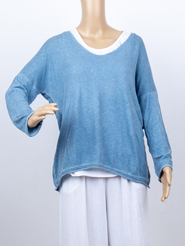 MAGLIA MORBIDA E CANOTTA - ( MODELLI GIA' SUPER VENDUTI ) – NUOVO LAVAGGIO EFFETTO VINTAGE - immagine 10