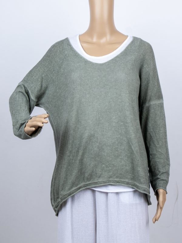 MAGLIA MORBIDA E CANOTTA - ( MODELLI GIA' SUPER VENDUTI ) – NUOVO LAVAGGIO EFFETTO VINTAGE - immagine 5