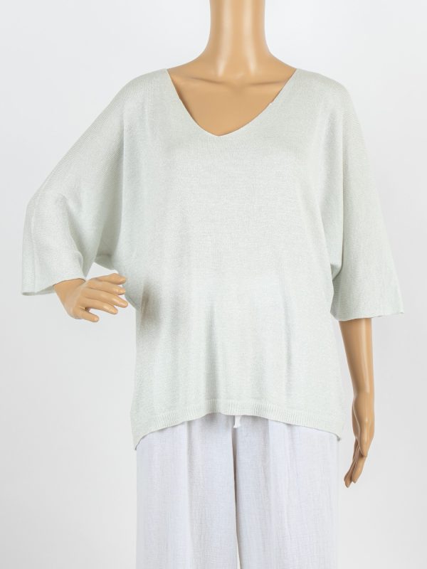 MAGLIA LUREX - ( MODELLI GIA' SUPER VENDUTI ) -  NUOVO LAVAGGIO EFFETTO VINTAGE - immagine 3