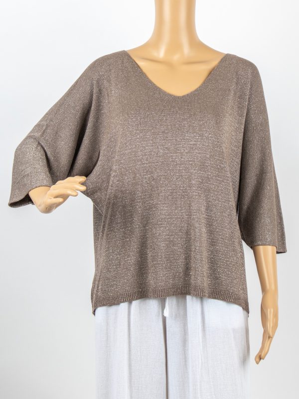 MAGLIA LUREX - ( MODELLI GIA' SUPER VENDUTI ) -  NUOVO LAVAGGIO EFFETTO VINTAGE - immagine 6