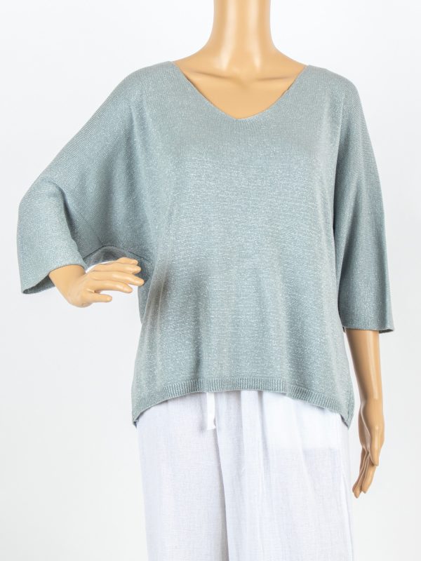 MAGLIA LUREX - ( MODELLI GIA' SUPER VENDUTI ) -  NUOVO LAVAGGIO EFFETTO VINTAGE - immagine 8