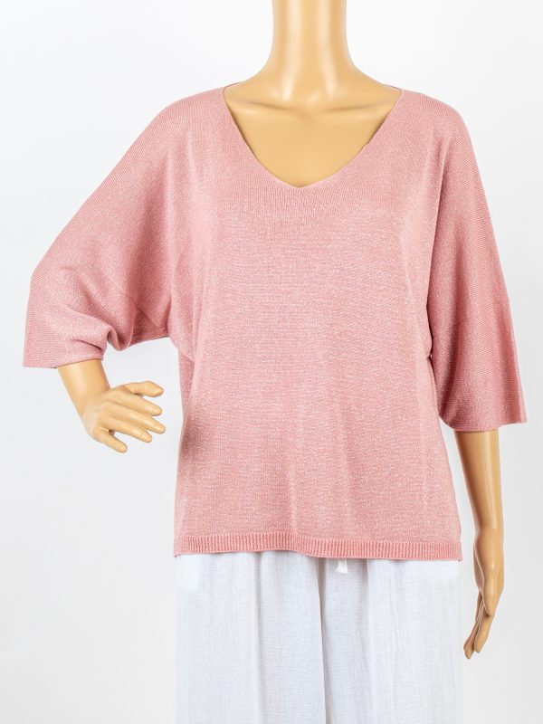 MAGLIA LUREX - ( MODELLI GIA' SUPER VENDUTI ) -  NUOVO LAVAGGIO EFFETTO VINTAGE - immagine 12