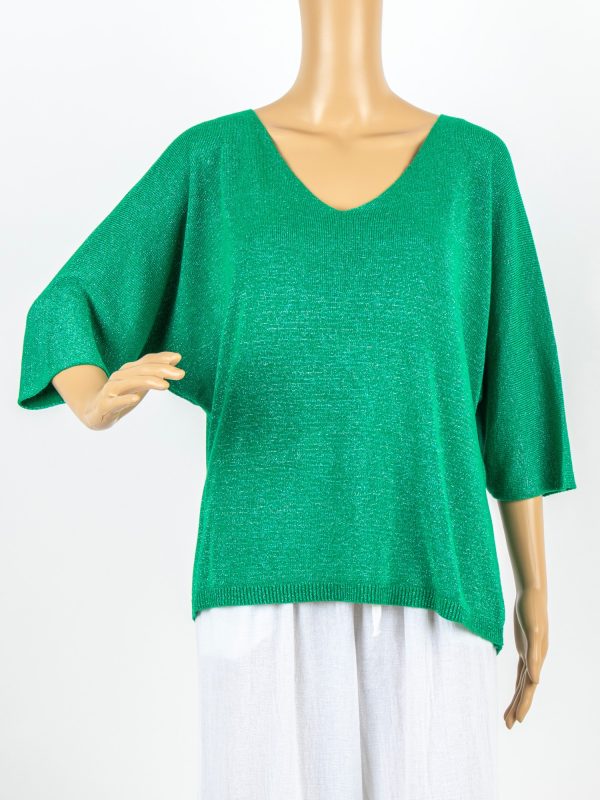 MAGLIA LUREX - ( MODELLI GIA' SUPER VENDUTI ) -  NUOVO LAVAGGIO EFFETTO VINTAGE - immagine 13